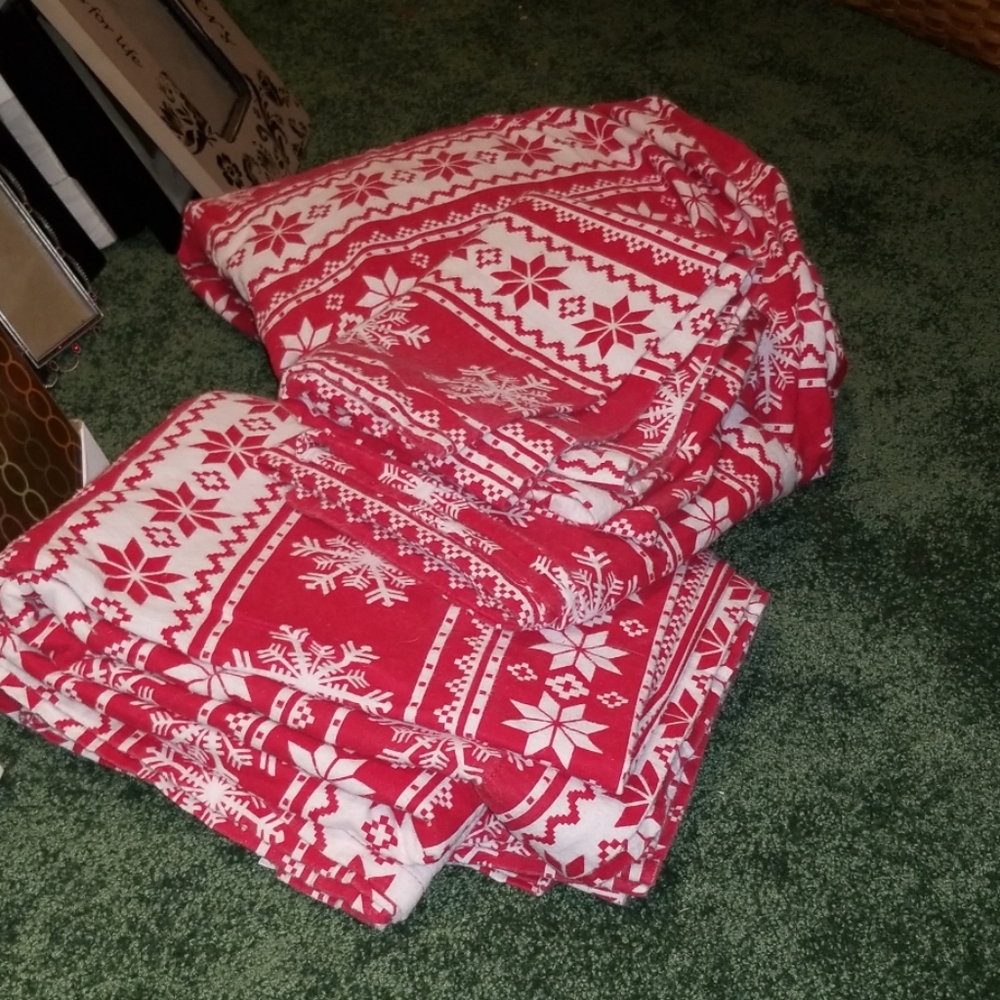 Flannel Full Complete Bed Sheet Set